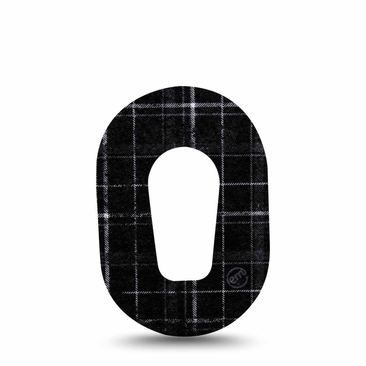 ExpressionMed Mini Grunge Plaid Adhesive Patch Dexcom G6/One