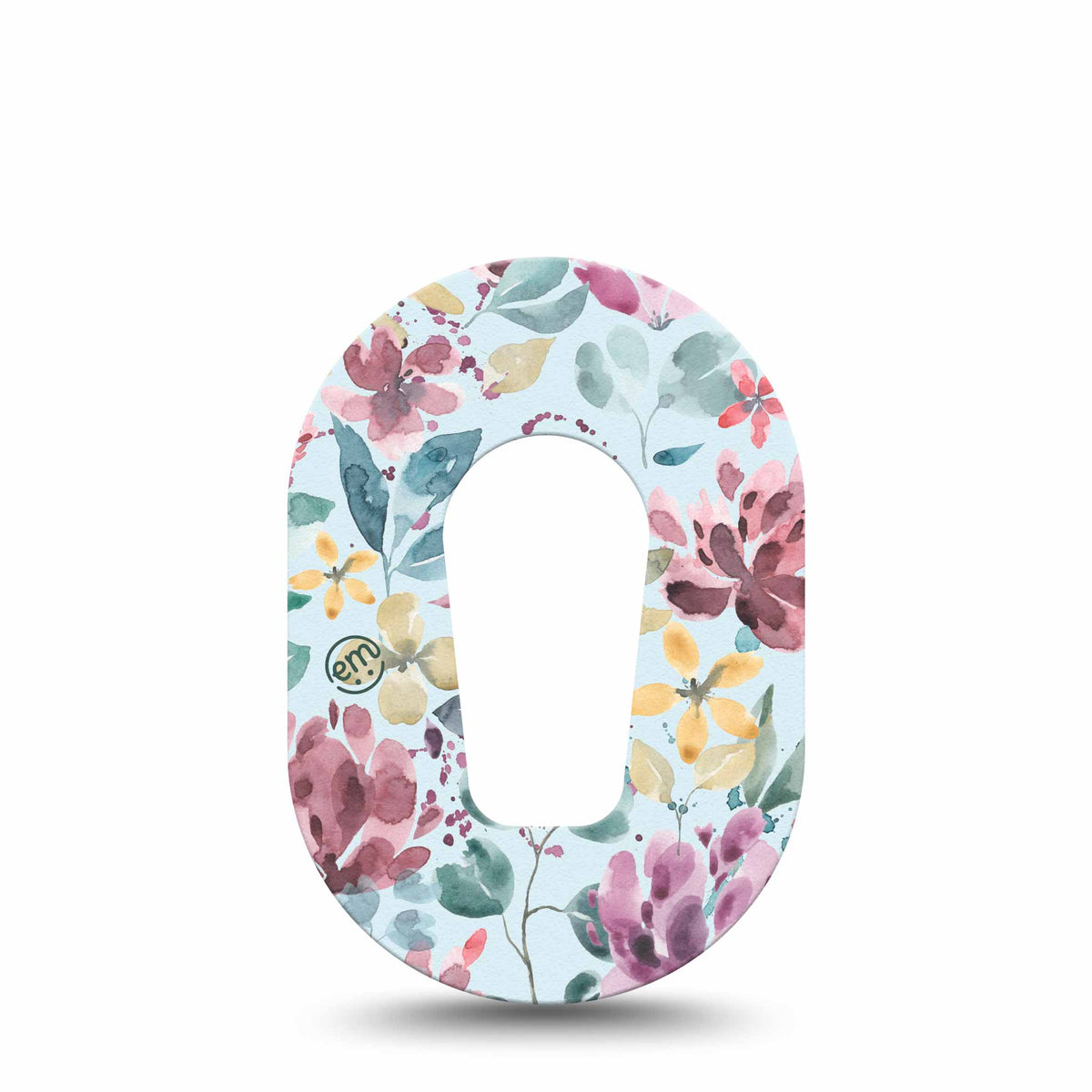 ExpressionMed Mini Botanical Blooms Adhesive Patch Dexcom G6/One