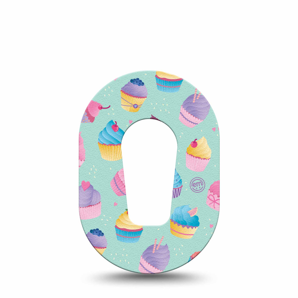 ExpressionMed Mini Cupcakes Adhesive Patch Dexcom G6/One