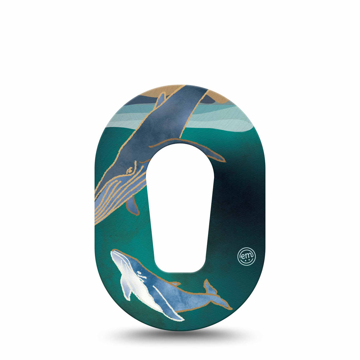 ExpressionMed Mini Whales Adhesive Patch Dexcom G6/One