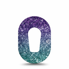 ExpressionMed Mini Glittering Ombre Adhesive Patch Dexcom G6/One