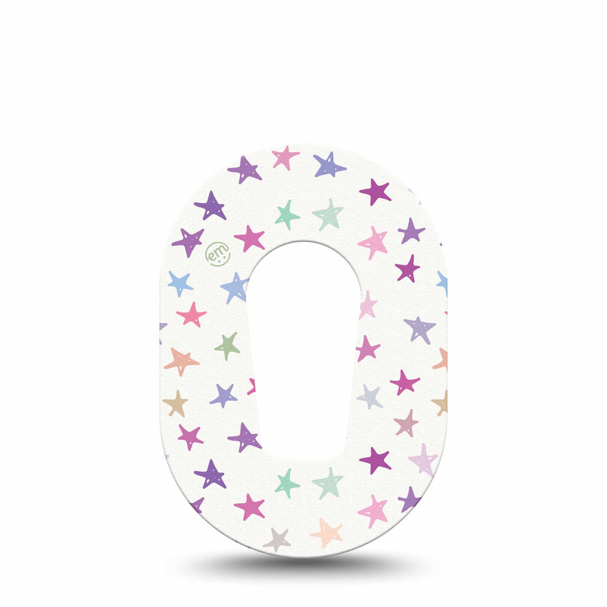 ExpressionMed Mini Bright Stars Adhesive Patch Dexcom G6/One