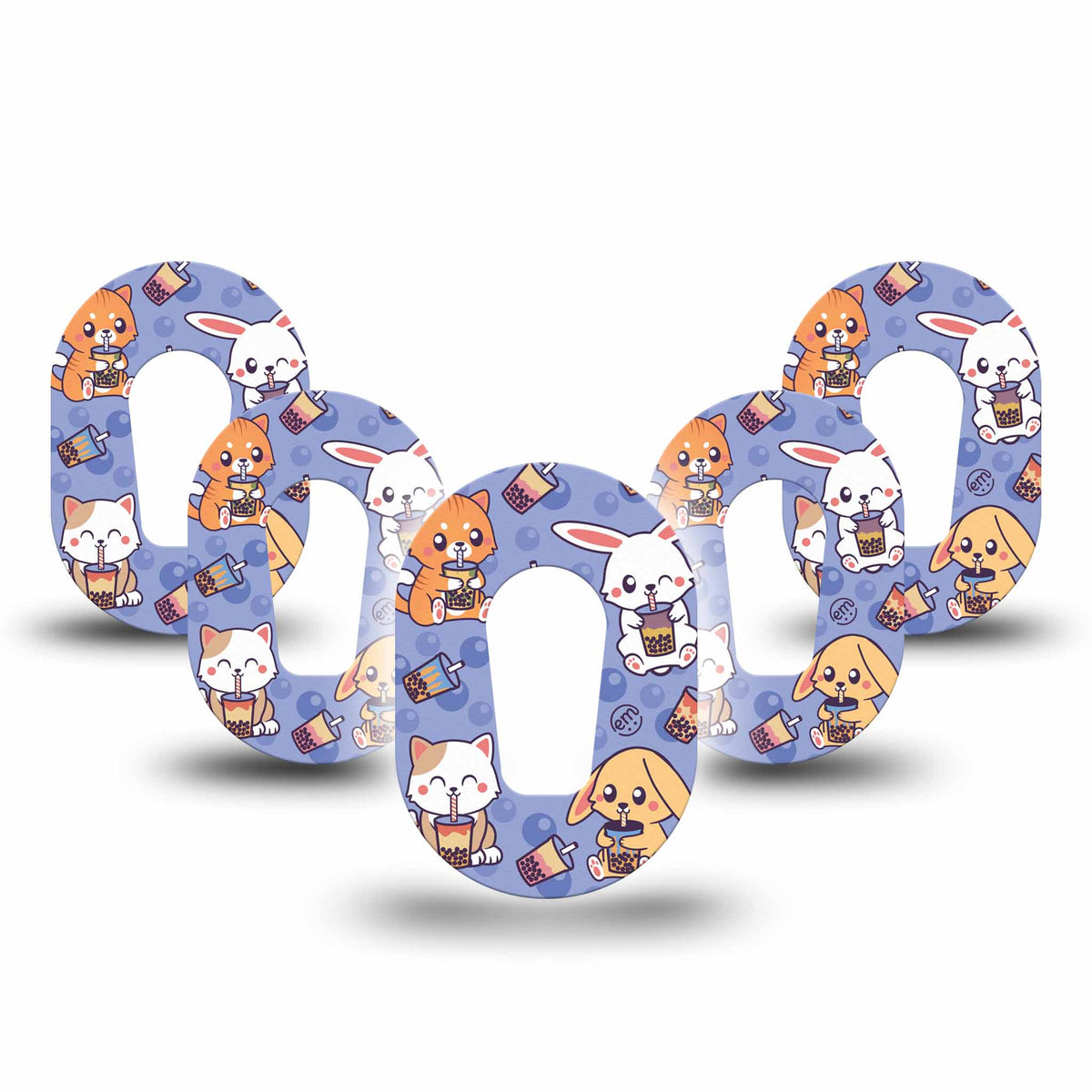 ExpressionMed Mini Boba Buddies Adhesive Patch Dexcom G6/One