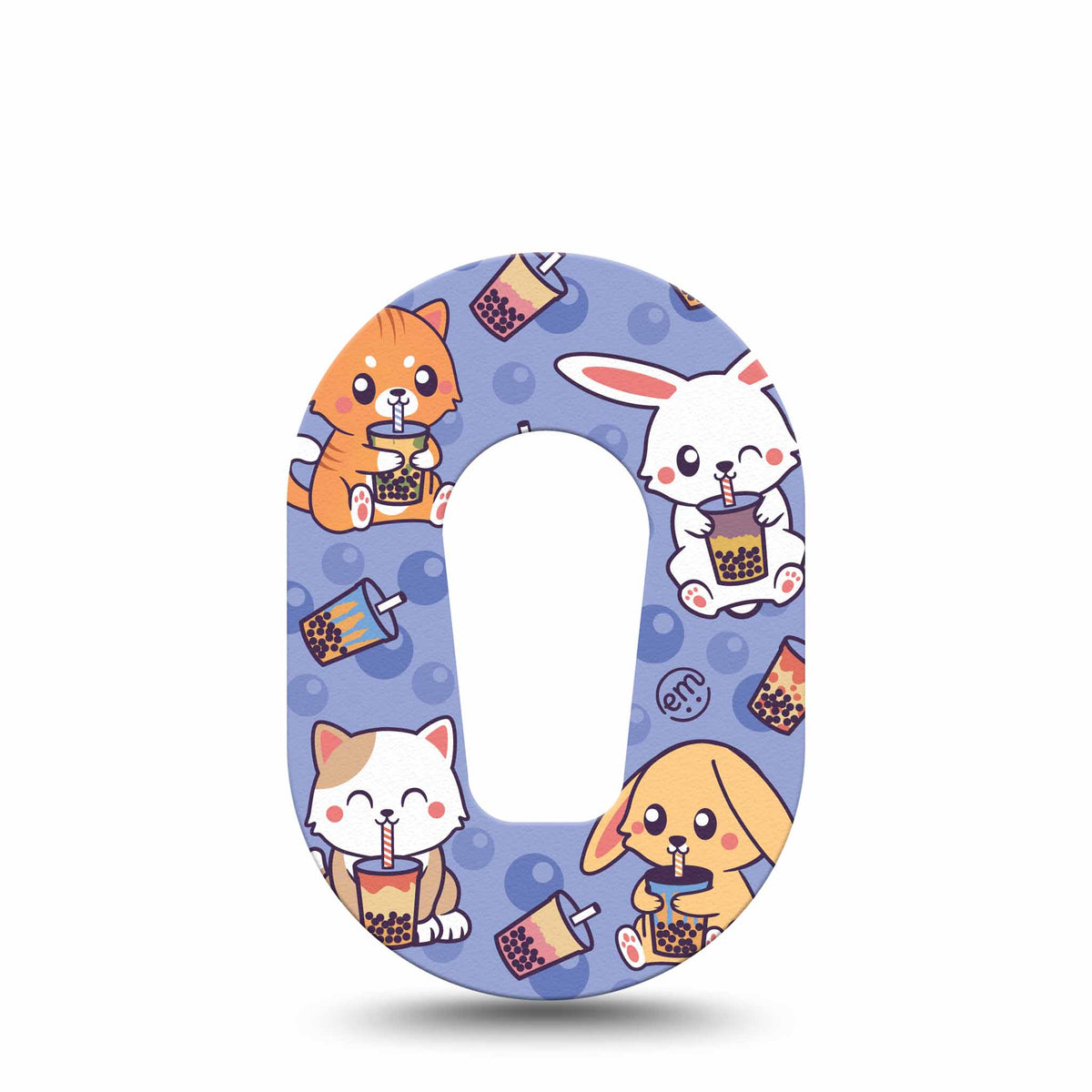 ExpressionMed Mini Boba Buddies Adhesive Patch Dexcom G6/One