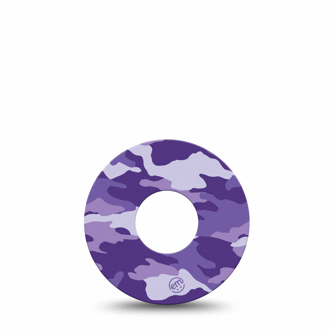 ExpressionMed Purple Camo Adhesive Patch Infusion Set