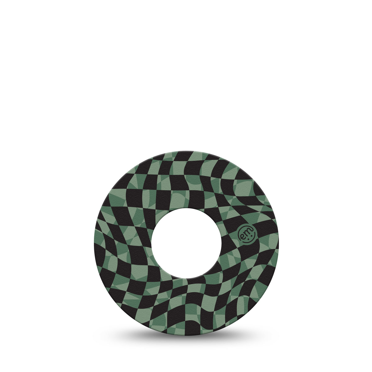 ExpressionMed Green &amp; Black Checkerboard Adhesive Patch Infusion Set