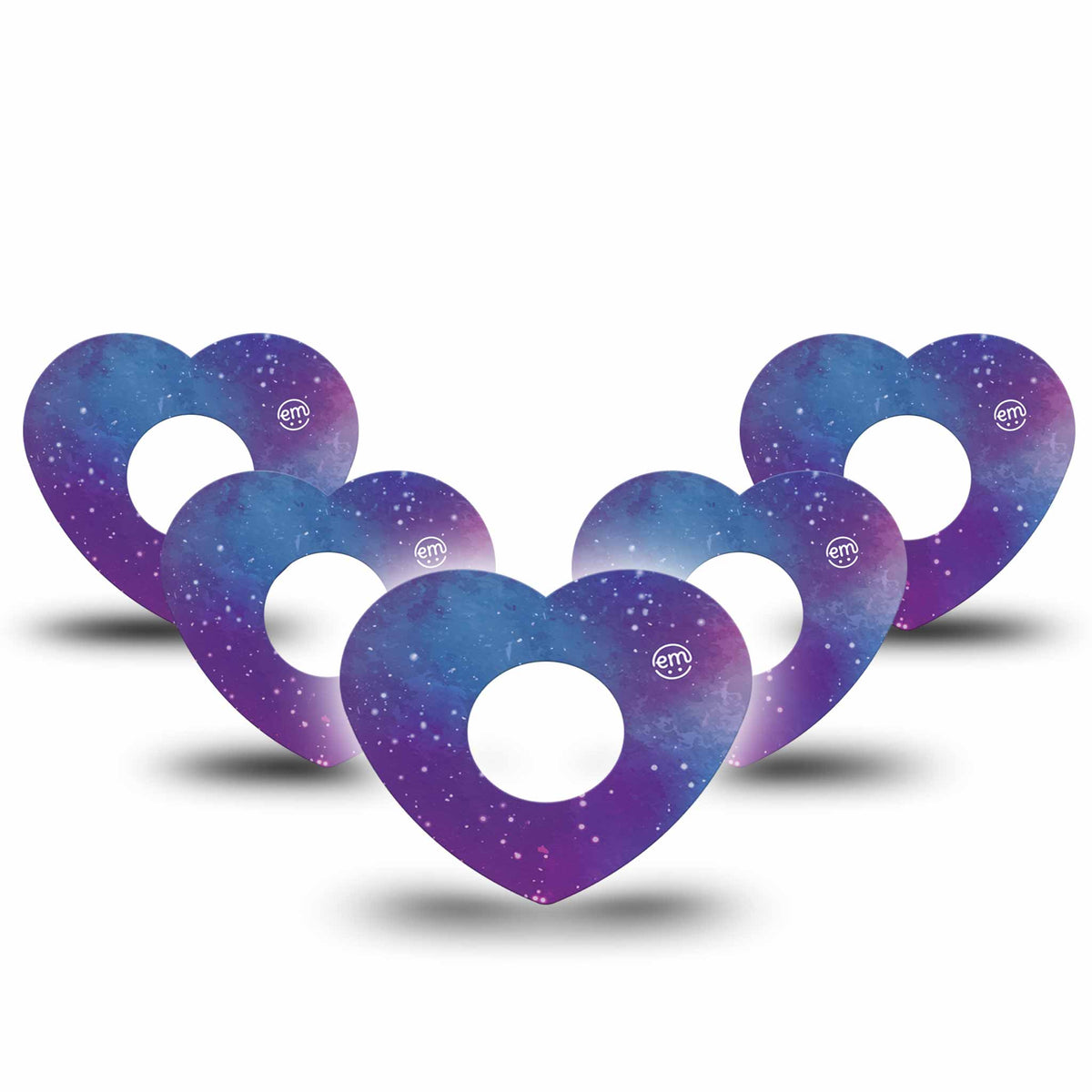 ExpressionMed Galaxy Heart Adhesive Patch Infusion Set