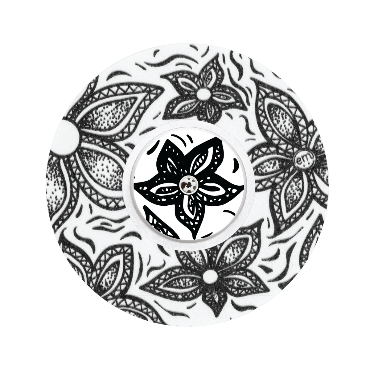ExpressionMed Black Tie Adhesive Patch Freestyle Libre 2