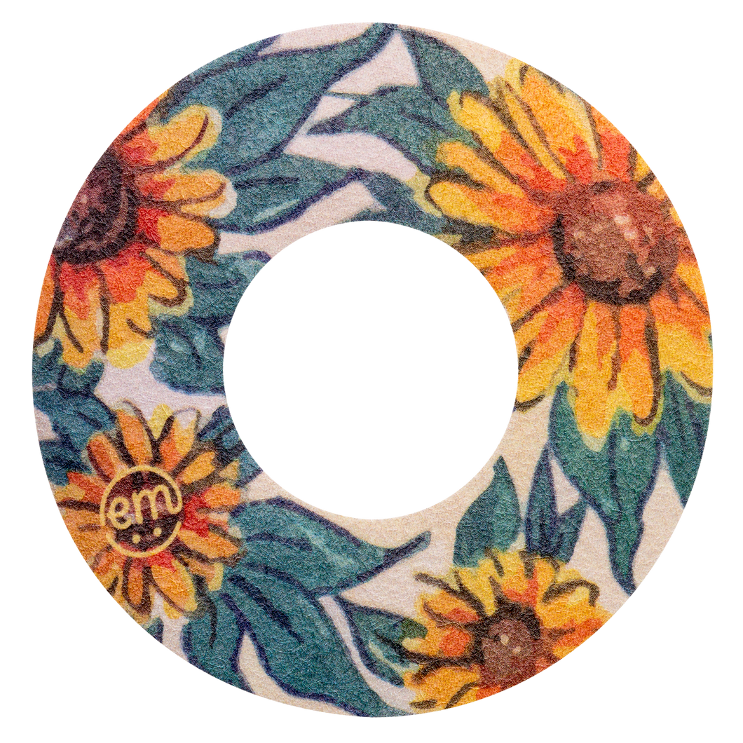ExpressionMed Sunflower Adhesive Patch Freestyle Libre 2