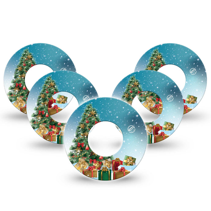 ExpressionMed Oh Christmas Tree Adhesive Patch Freestyle Libre 2
