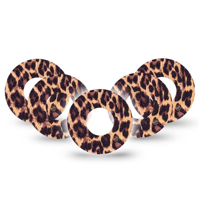 ExpressionMed Leopard Print Adhesive Patch Freestyle Libre 2