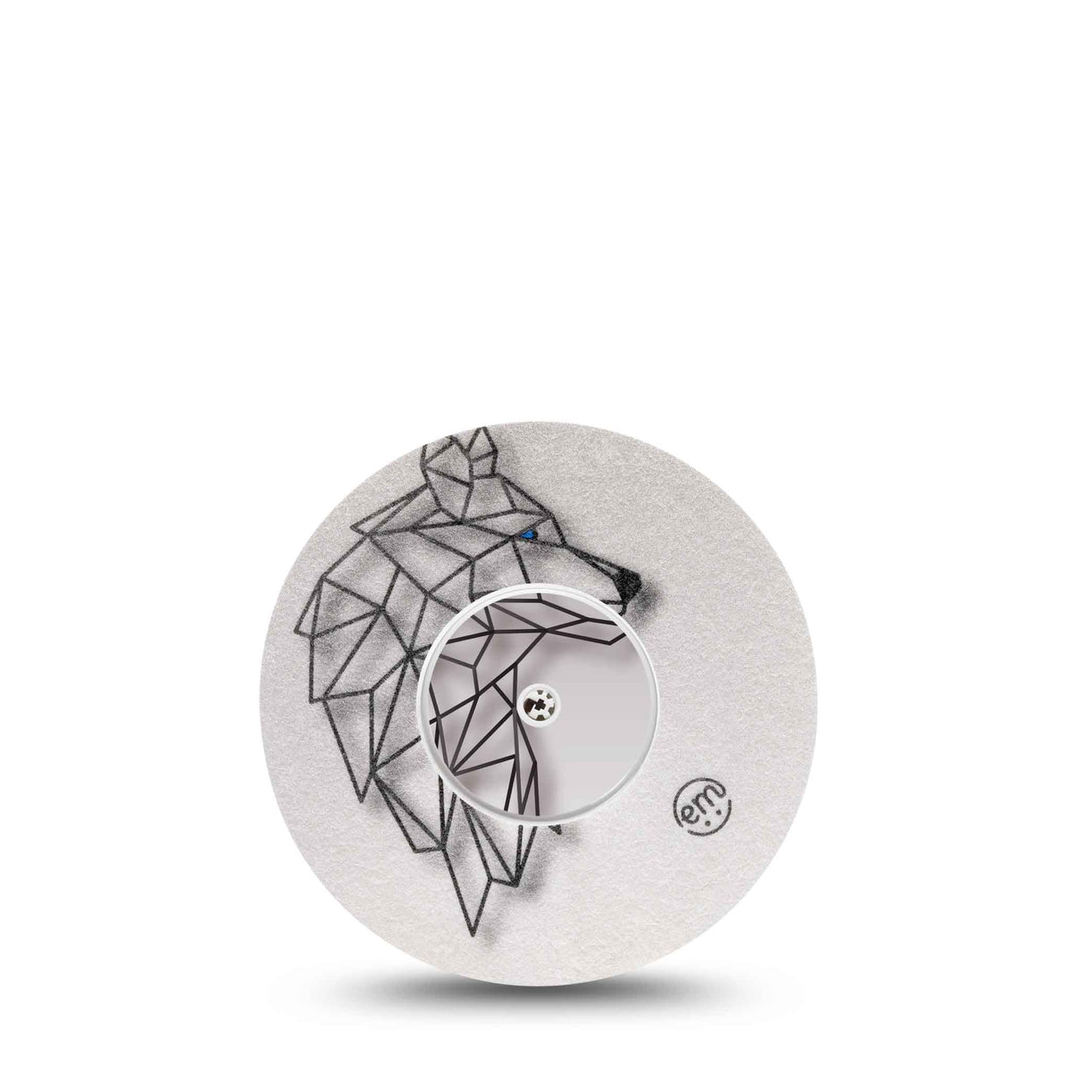ExpressionMed Libre 2 Sensor Sticker (Iron Wolf)