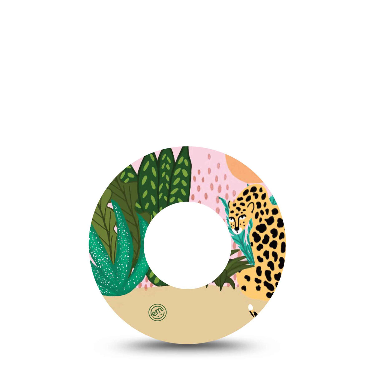 ExpressionMed Wild Cheetah Adhesive Patch Freestyle Libre 2