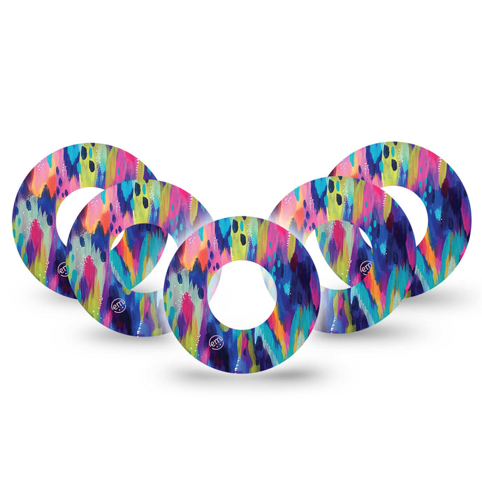 ExpressionMed Streaking Colours Adhesive Patch Freestyle Libre 2