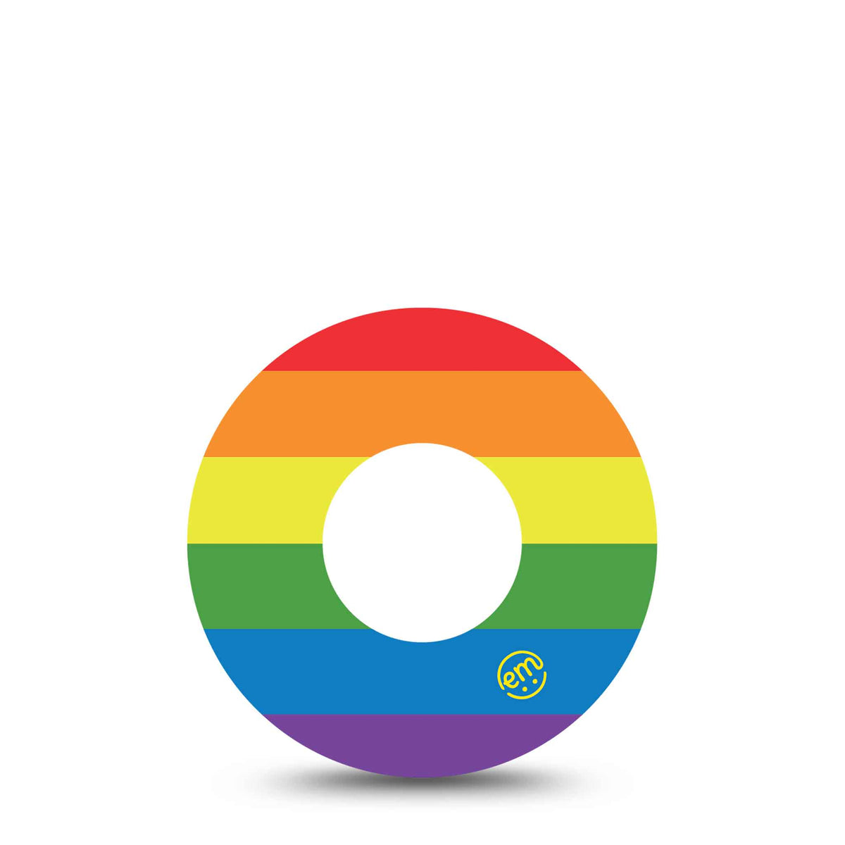 ExpressionMed Rainbow Pride Flag Adhesive Patch Freestyle Libre 2