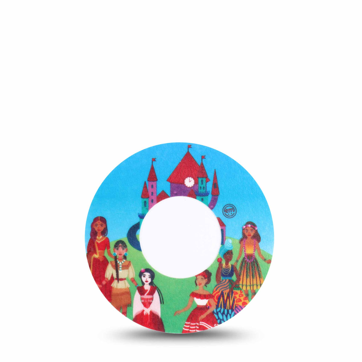 ExpressionMed Princess Party Adhesive Patch Freestyle Libre 2