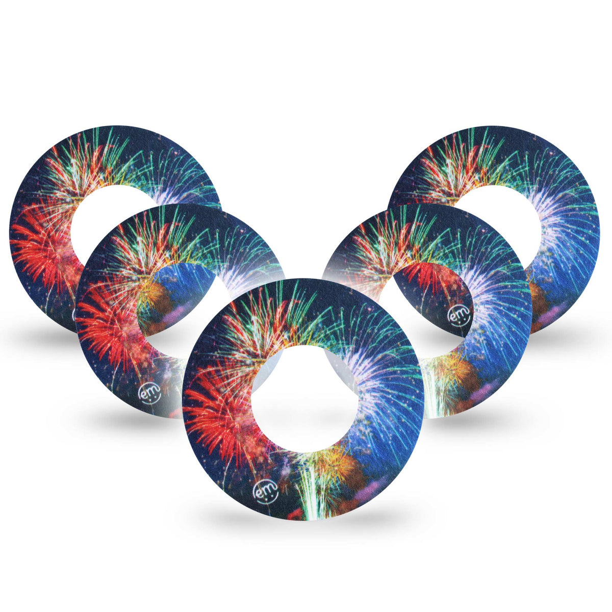 ExpressionMed Fireworks Adhesive Patch Freestyle Libre 2