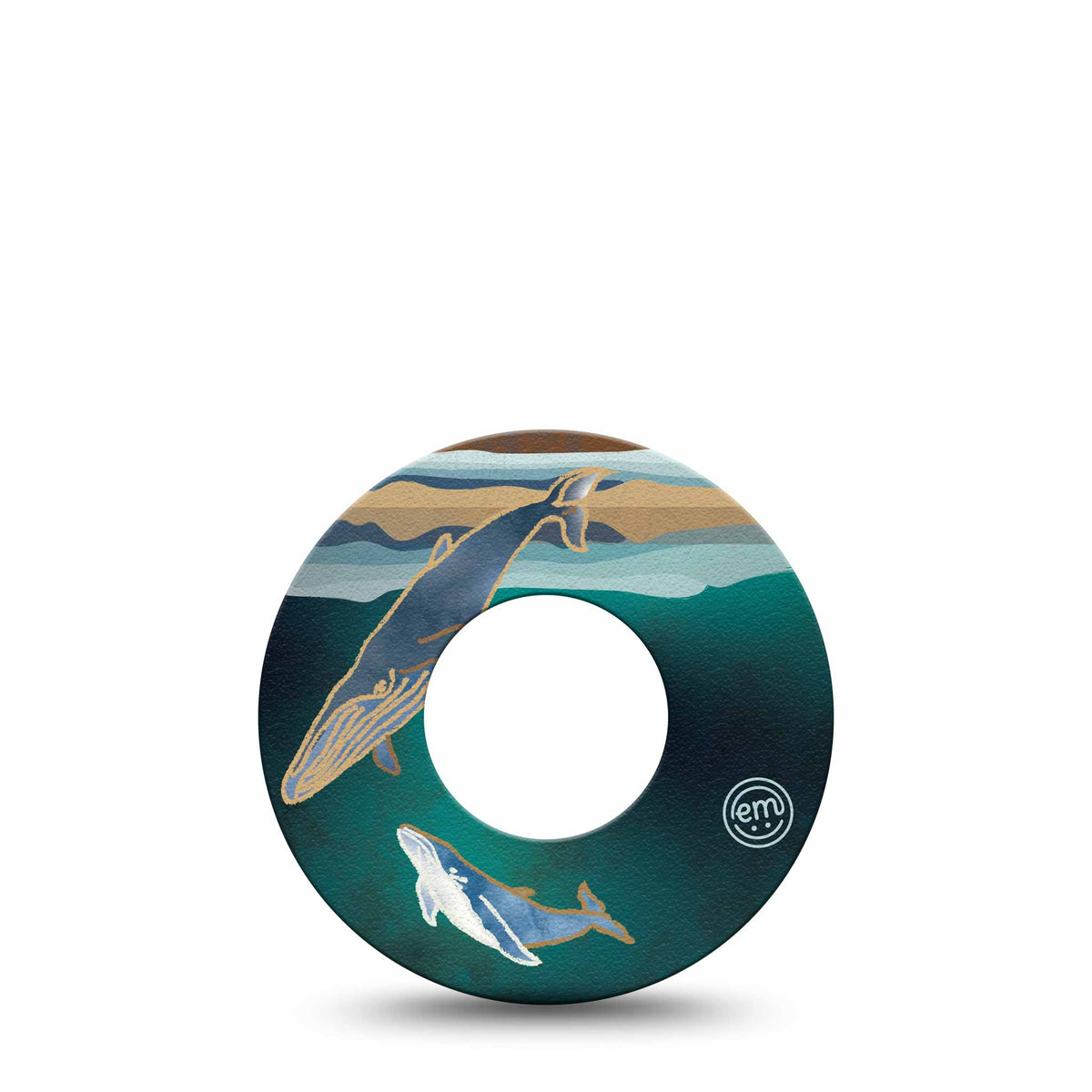 ExpressionMed Whales Adhesive Patch Freestyle Libre 2