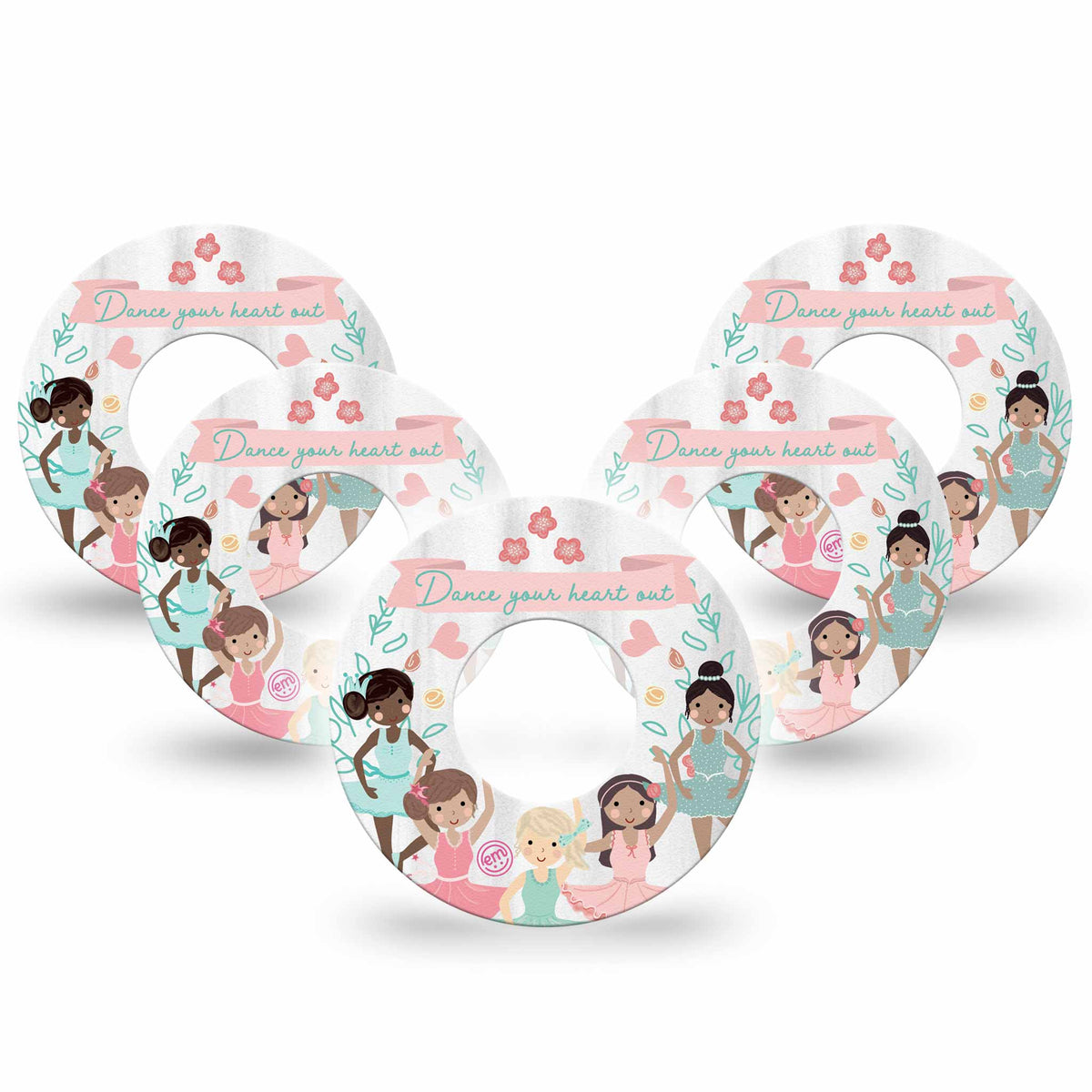 ExpressionMed Ballerinas Adhesive Patch Freestyle Libre 2