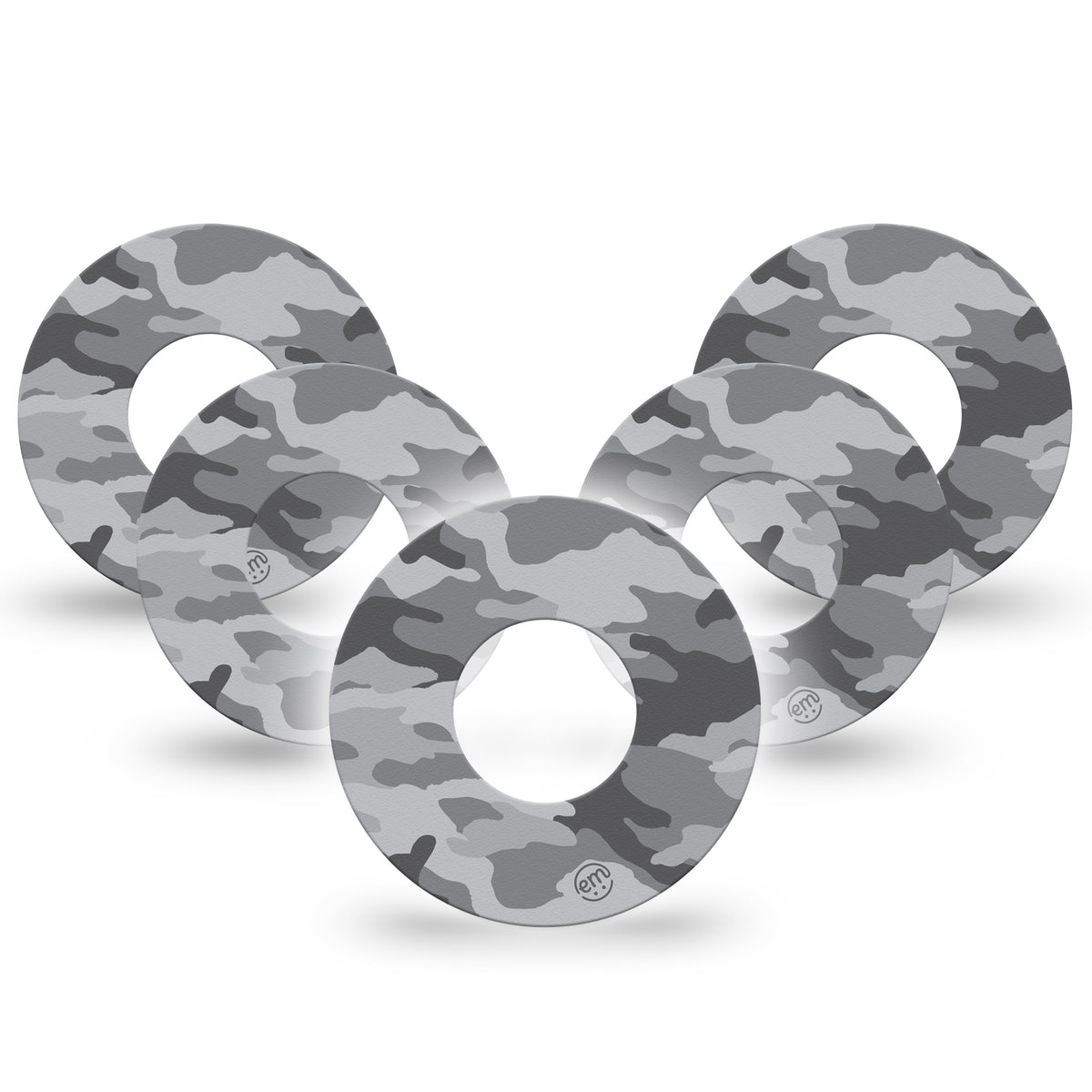 ExpressionMed Grey Camo Adhesive Patch Freestyle Libre 2