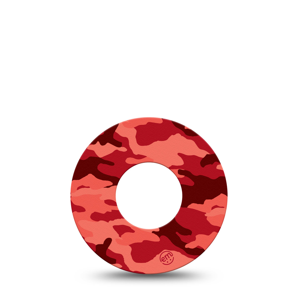 ExpressionMed Red Camo Adhesive Patch Freestyle Libre 2
