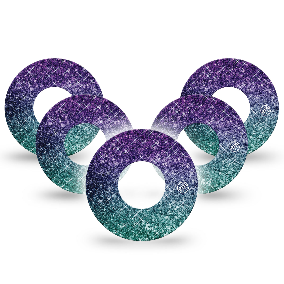 ExpressionMed Glittering Ombre Adhesive Patch Freestyle Libre 2