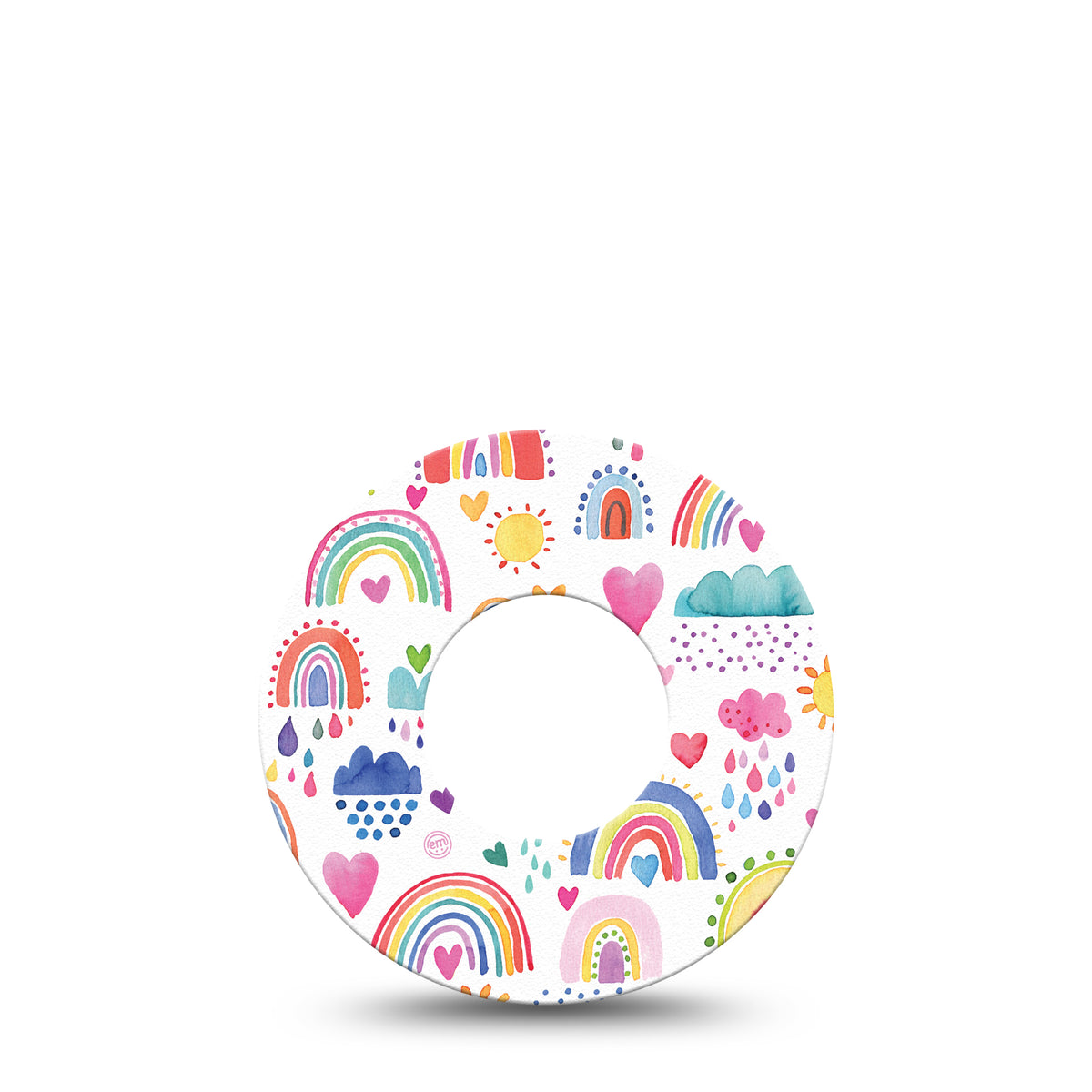 ExpressionMed Rainbows of Hope Adhesive Patch Freestyle Libre 2