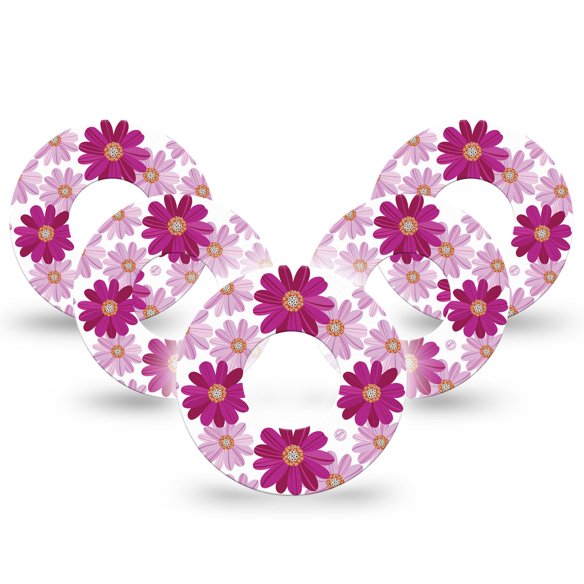 ExpressionMed Brilliant Daisies Adhesive Patch Freestyle Libre 2