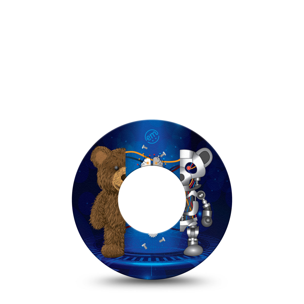 ExpressionMed Robo Teddy Adhesive Patch Freestyle Libre 2