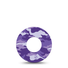 ExpressionMed Purple Camo Adhesive Patch Freestyle Libre 2