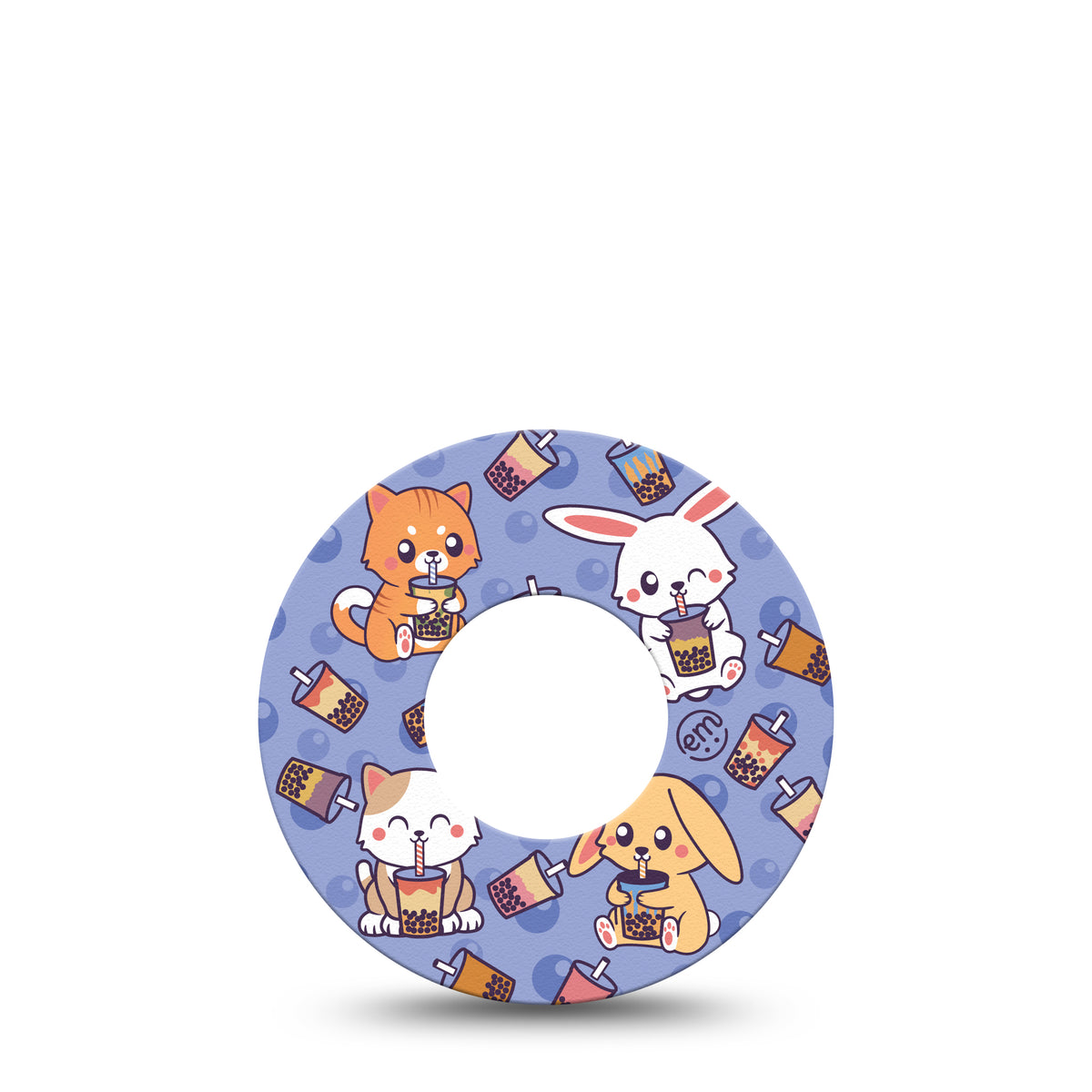 ExpressionMed Boba Buddies Adhesive Patch Freestyle Libre 2