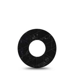 ExpressionMed Black Marble Adhesive Patch Freestyle Libre 2