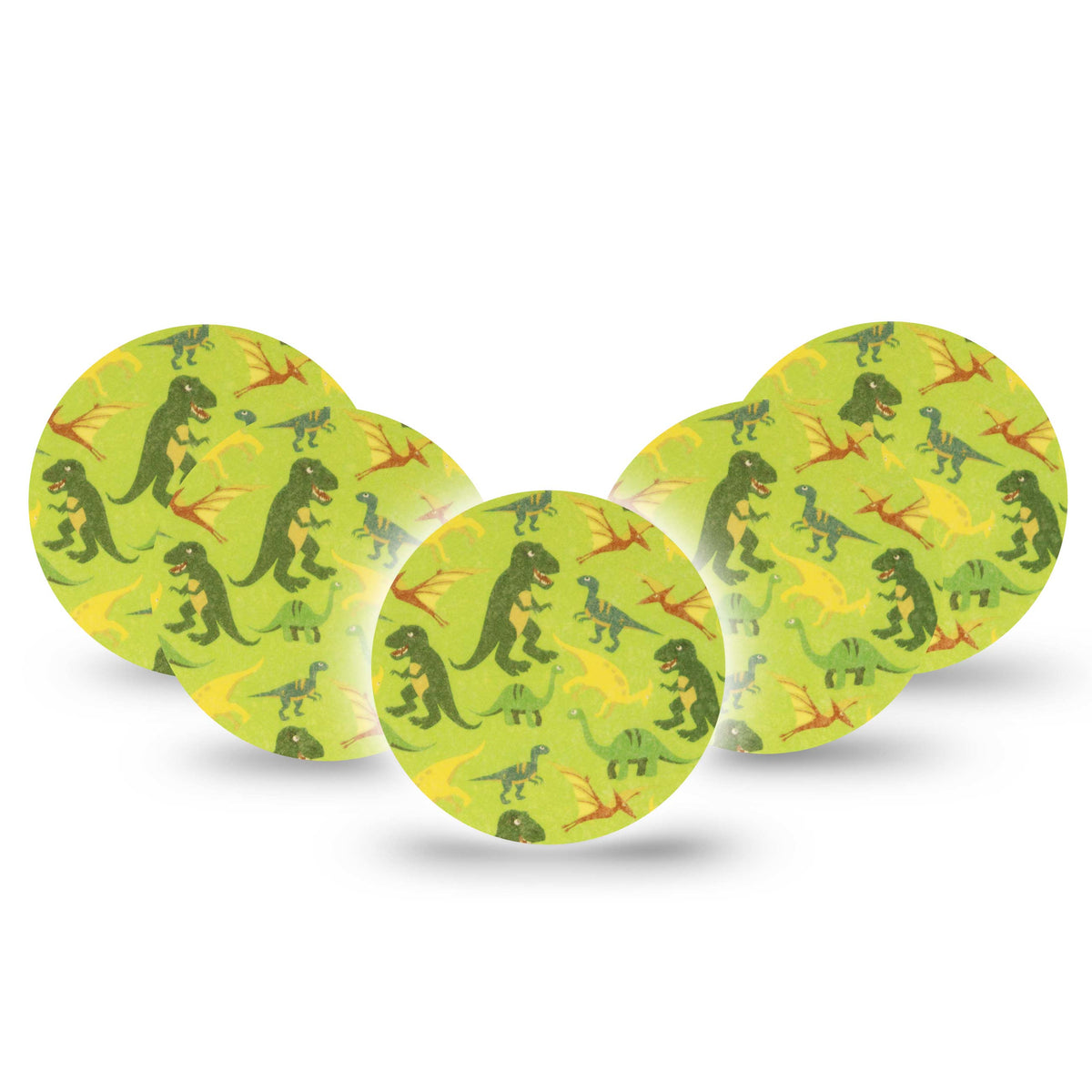 ExpressionMed OverPatch Dinosaur Adhesive Patch Freestyle Libre 2 or 3