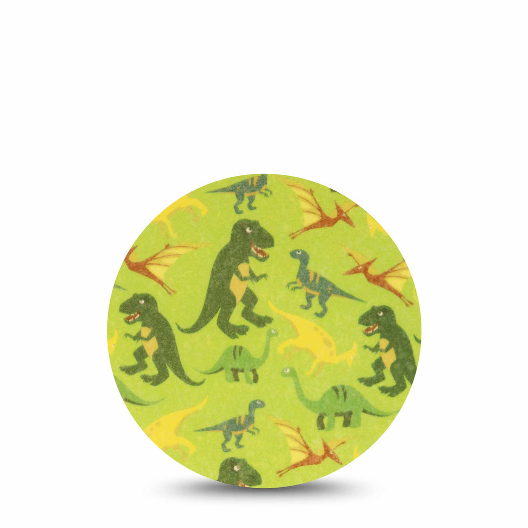 ExpressionMed OverPatch Dinosaur Adhesive Patch Freestyle Libre 2 or 3