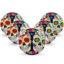 ExpressionMed OverPatch Dia De Los Muertos Adhesive Patch Freestyle Libre 2 or 3