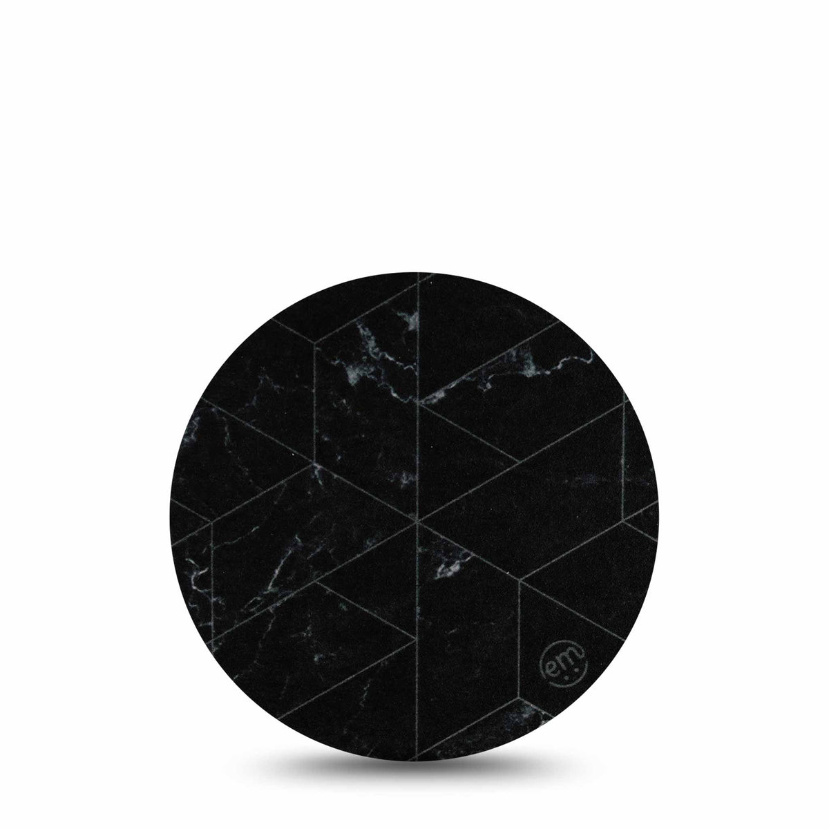 ExpressionMed OverPatch Black Marble Adhesive Patch Freestyle Libre 2 or 3
