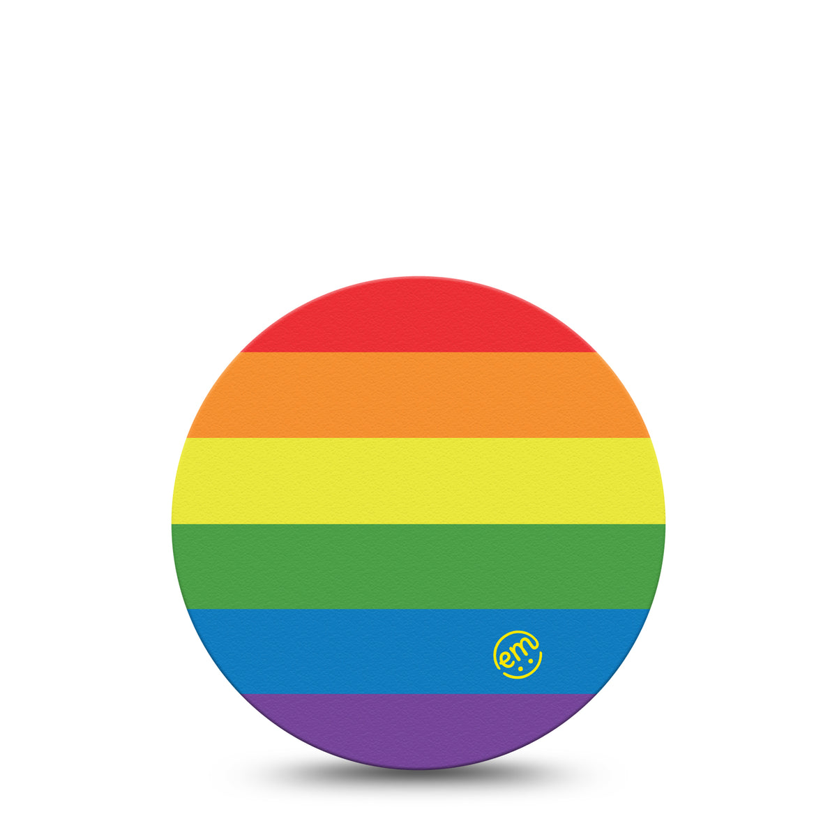 ExpressionMed OverPatch Rainbow Pride Flag Adhesive Patch Freestyle Libre 2 or 3