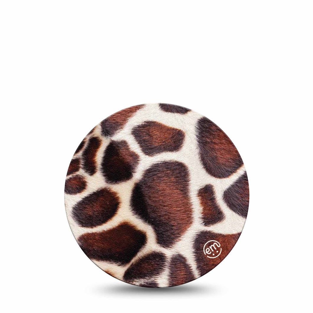ExpressionMed OverPatch Giraffe Print Adhesive Patch Freestyle Libre 2 or 3