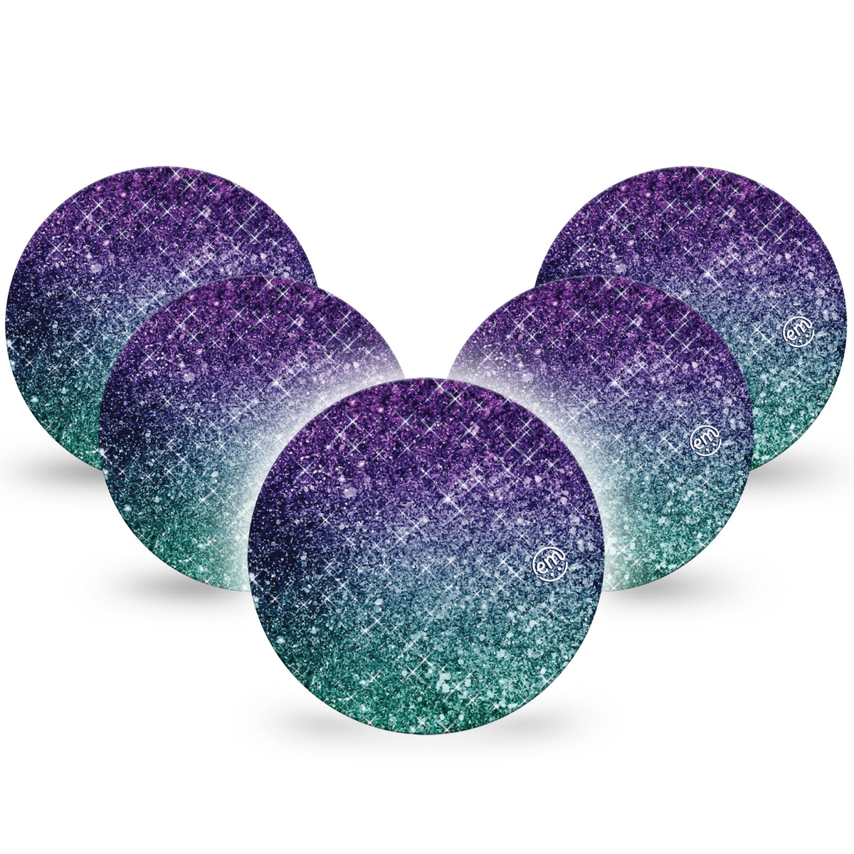 ExpressionMed OverPatch Glittering Ombre Adhesive Patch Freestyle Libre 2 or 3