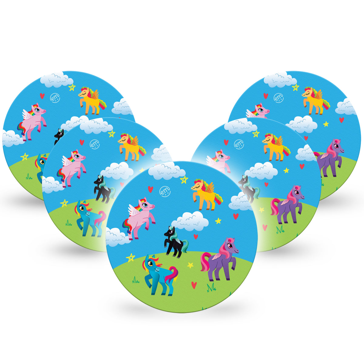 ExpressionMed OverPatch Lil&#39; Ponies Adhesive Patch Freestyle Libre 2 or 3