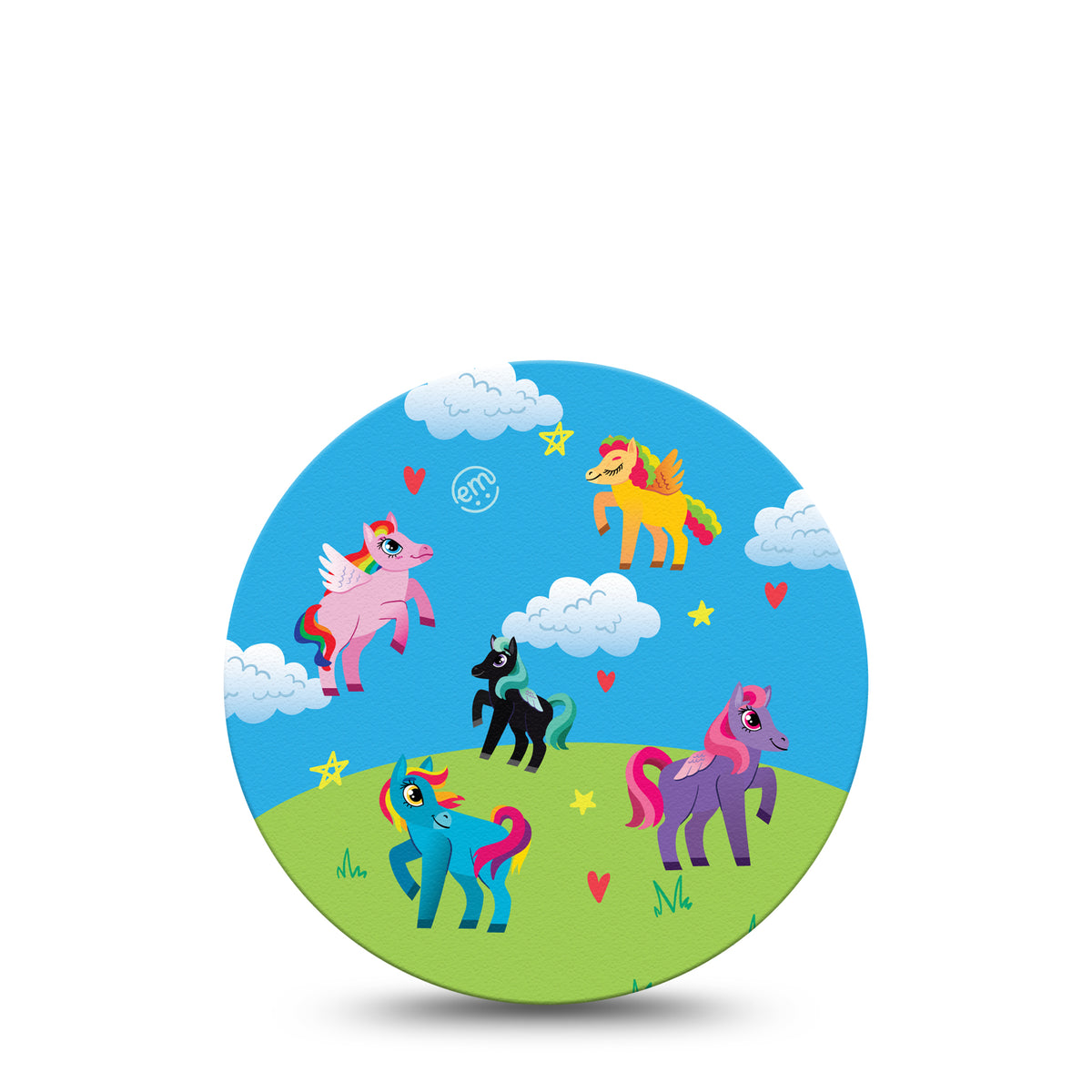 ExpressionMed OverPatch Lil&#39; Ponies Adhesive Patch Freestyle Libre 2 or 3
