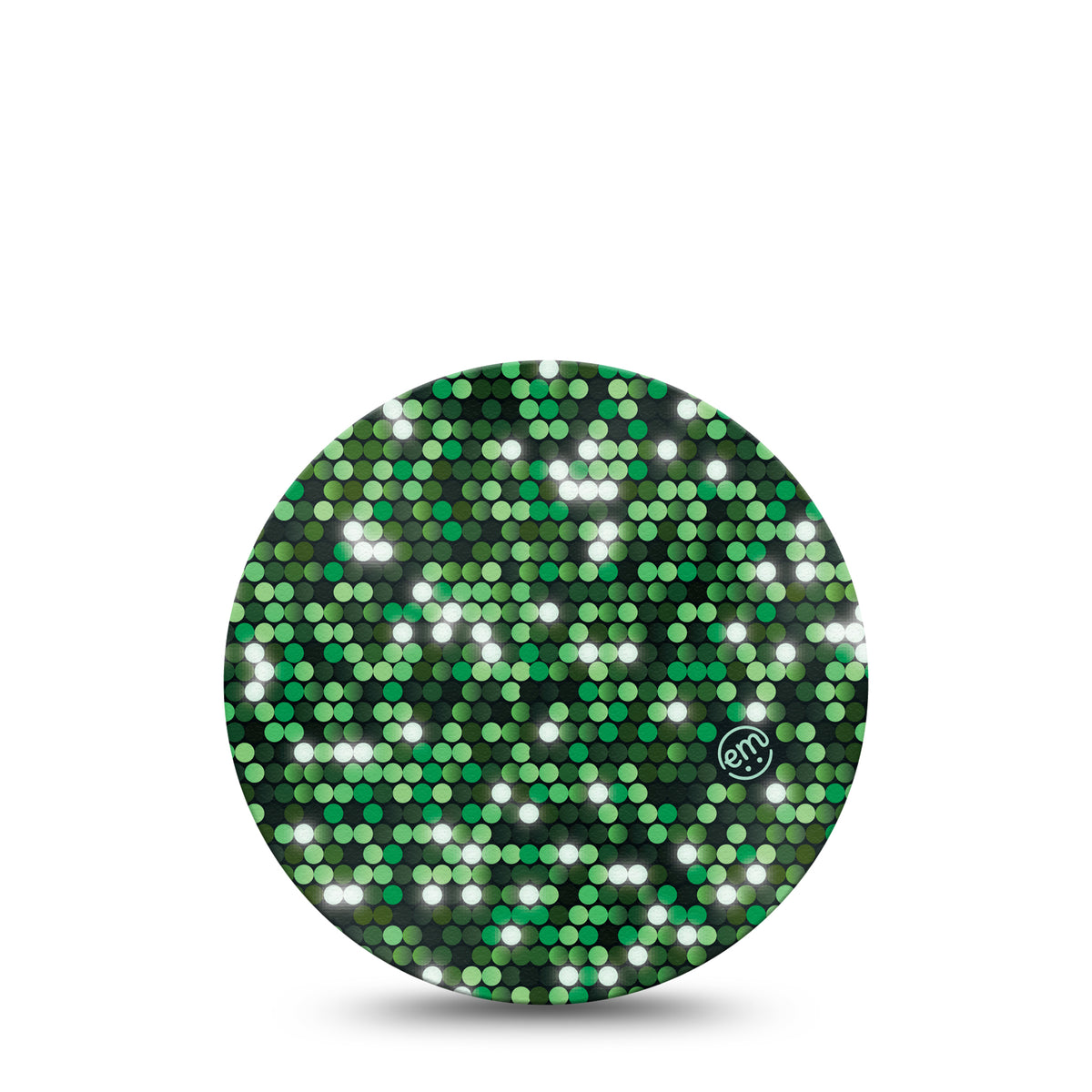 ExpressionMed OverPatch Green Glam Adhesive Patch Freestyle Libre 2 or 3