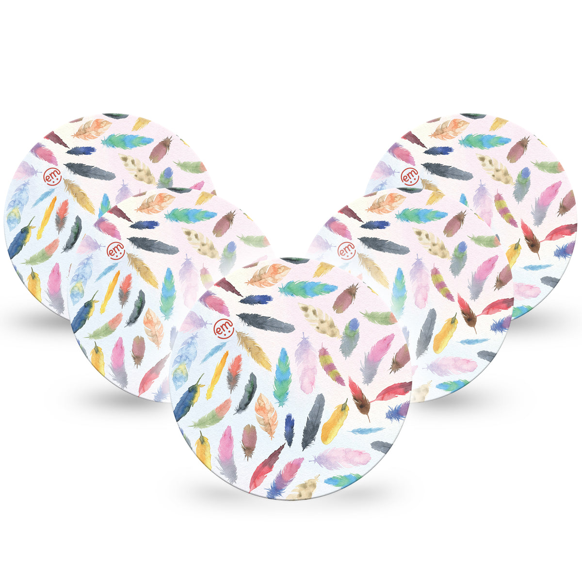ExpressionMed OverPatch Feathers Adhesive Patch Freestyle Libre 2 or 3