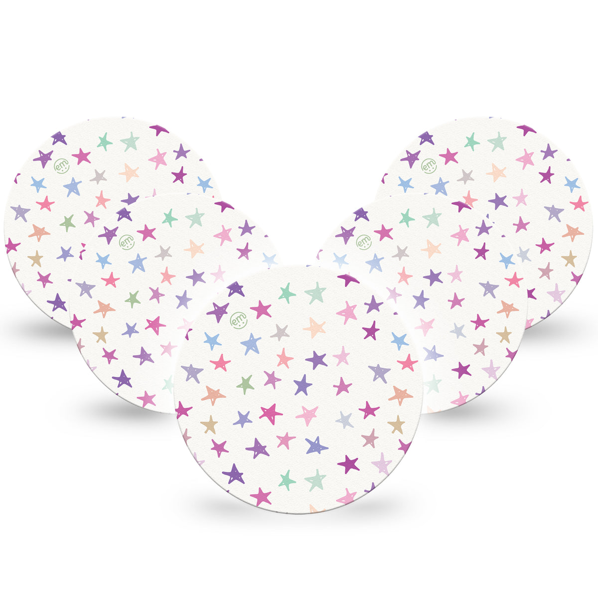 ExpressionMed OverPatch Bright Stars Adhesive Patch Freestyle Libre 2 or 3
