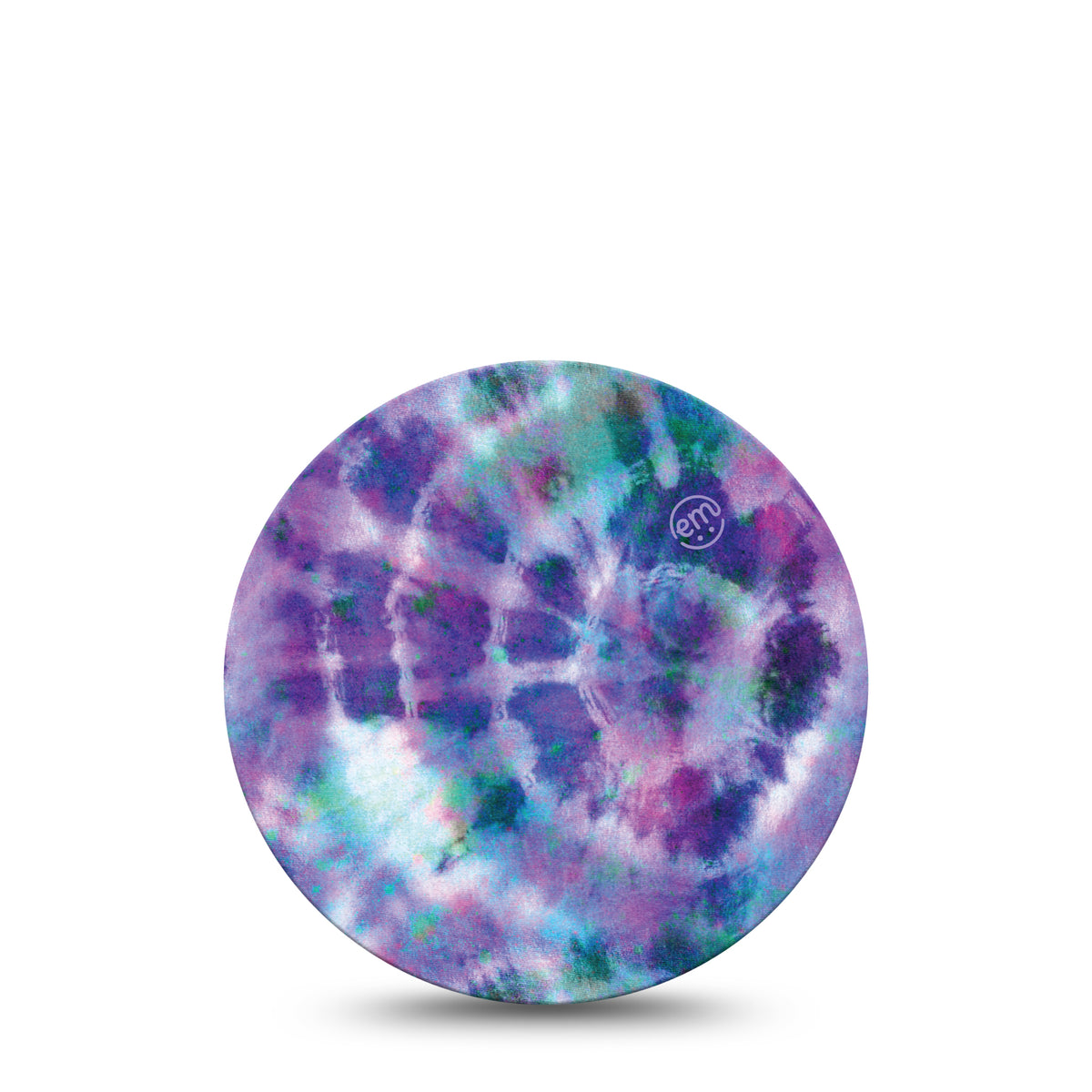 ExpressionMed OverPatch Purple Tie Dye Adhesive Patch Freestyle Libre 2 or 3