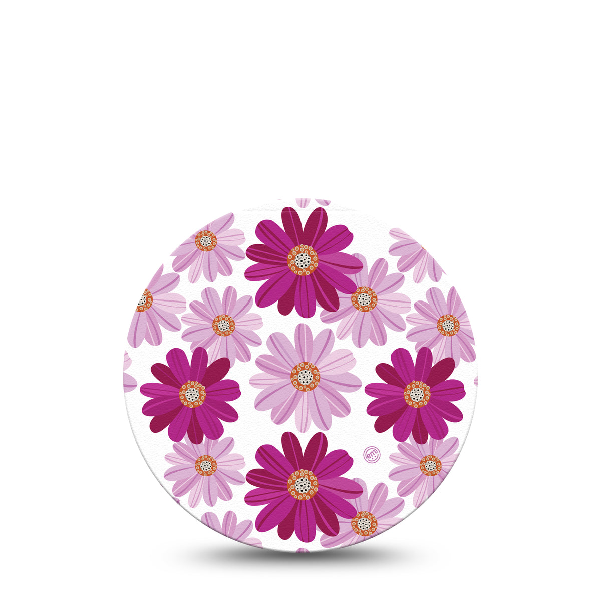 ExpressionMed OverPatch Brilliant Daisies Adhesive Patch Freestyle Libre 2 or 3