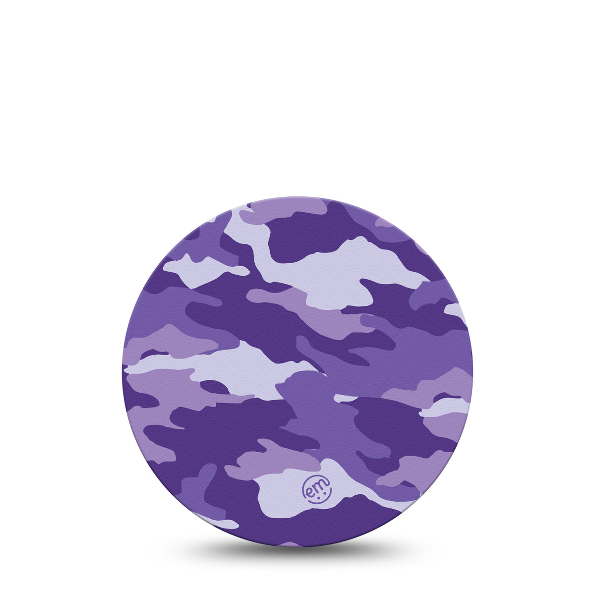 ExpressionMed OverPatch Purple Camo Adhesive Patch Freestyle Libre 2 or 3