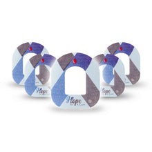ExpressionMed Ribbon of Hope Adhesive Patch Omnipod