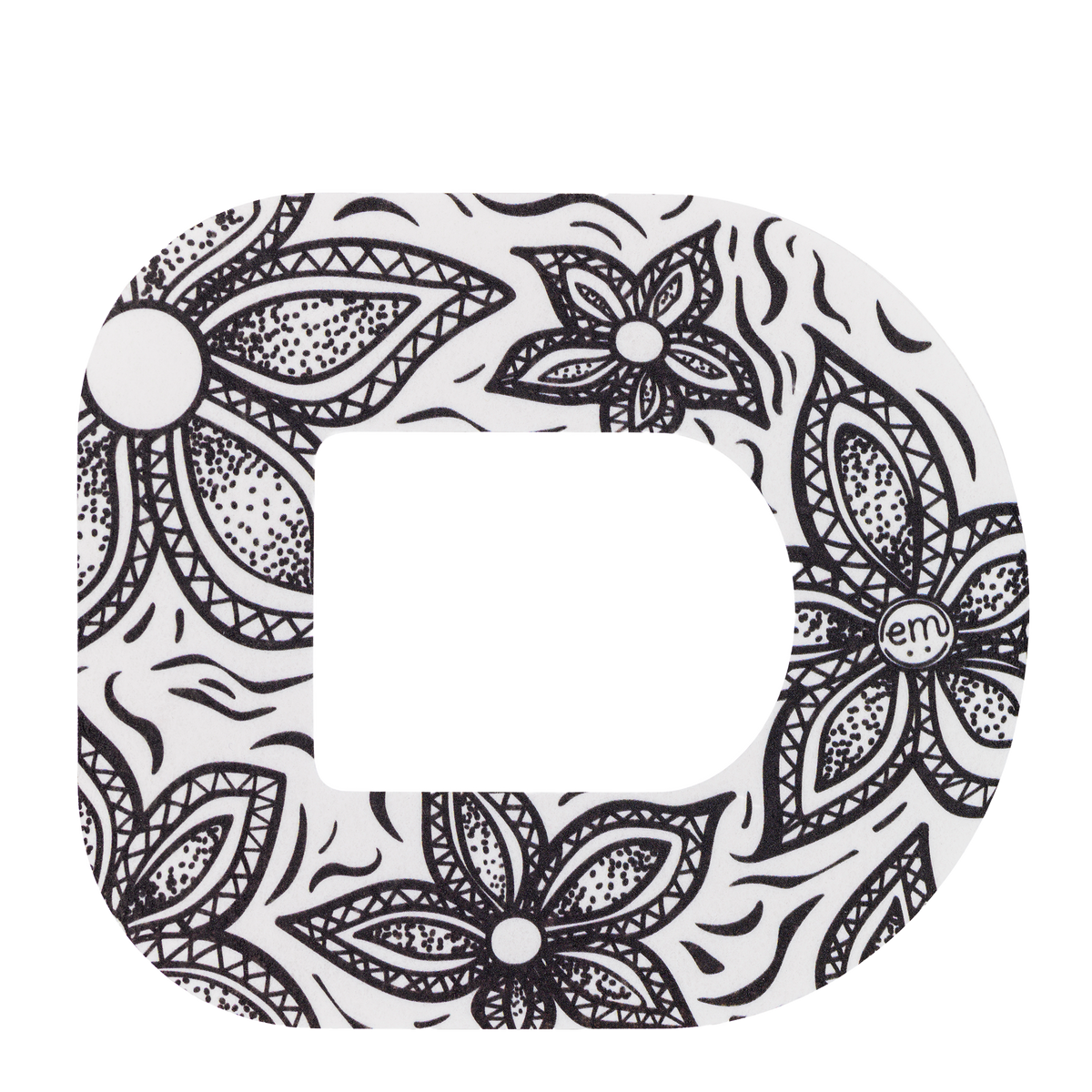 ExpressionMed Black Tie Adhesive Patch Omnipod