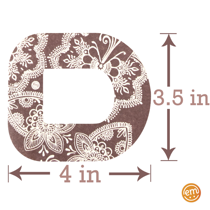 ExpressionMed Henna Adhesive Patch Omnipod